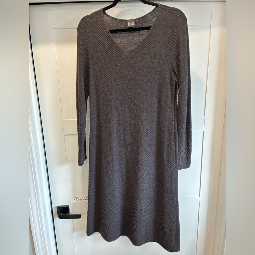 Eileen Fisher sweater dress long sleeve M